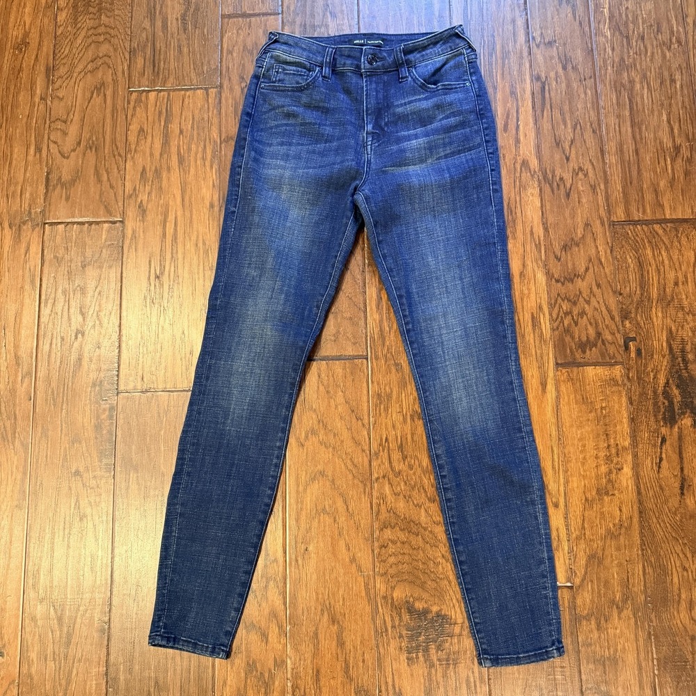 True Religion Halle Highrise Jeans Womens 26 Blue Super Skinny Stretch Denim